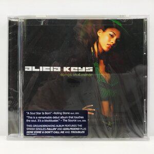 Alicia Keys Songs In A Minor CD 2001 Neo Soul Hype Sticker Sealed